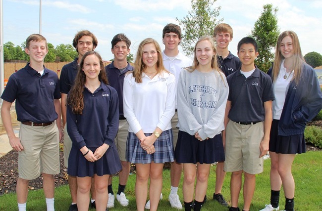 Liberty Christian School announces National Merit scholars