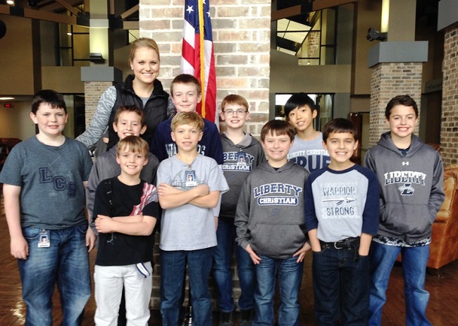 Liberty Christian students excel in math competition