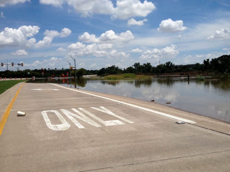 PHOTOS: Flooding closes FM 2499 in Flower Mound