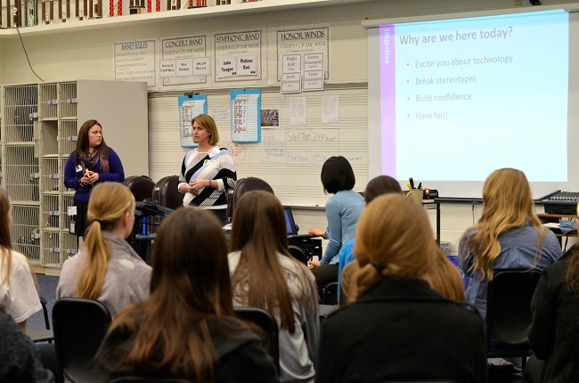 Women in IT program visits McKamy in Flower Mound