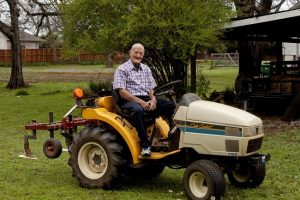 Ralph Morriss continues to grow a bounty of vegetables each year on Flower Mound land that has been in his family for generations. (Photo by Helen's Photography)