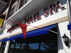 Majestic Nail Spa's new location at Lakeside DFW in Flower Mound offers a  unique pampering experience.