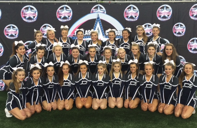 Liberty cheerleaders win second at nationals