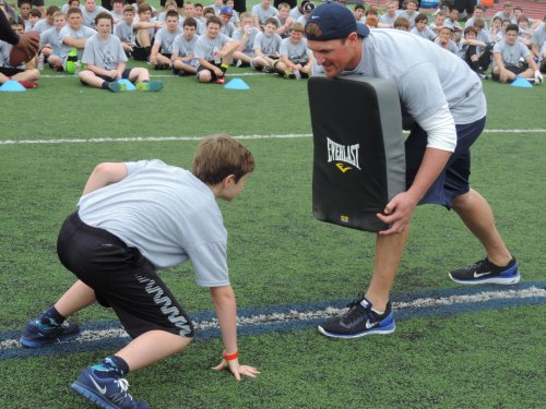 Cowboys’ Jason Witten holds football camp in Argyle