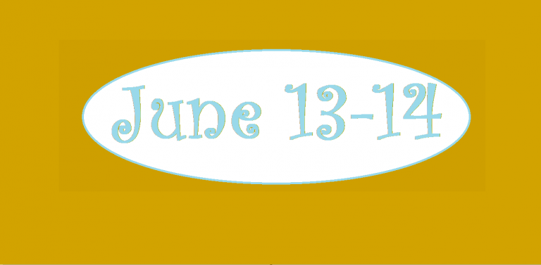 Weekend Planner: June 12-13