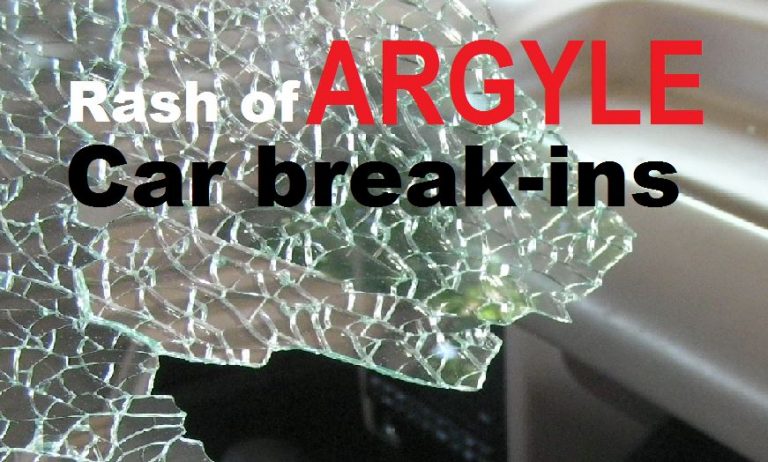 Spate of vehicle break-ins hits Argyle