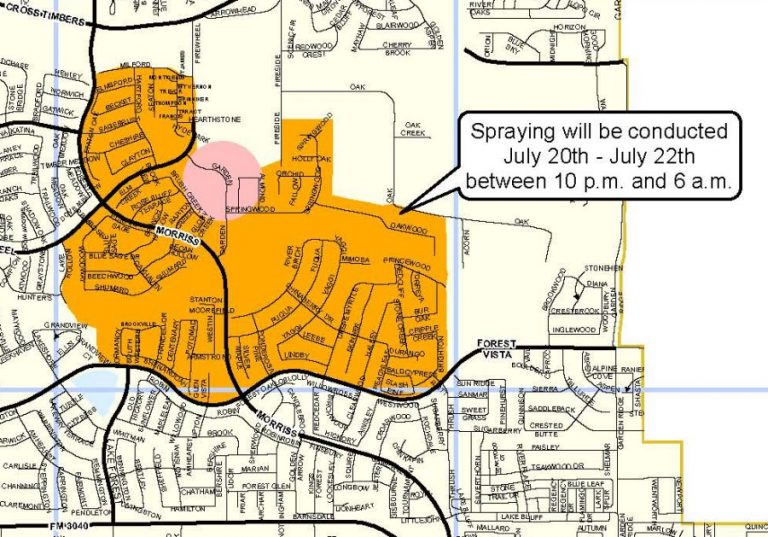 Flower Mound to conduct mosquito spraying