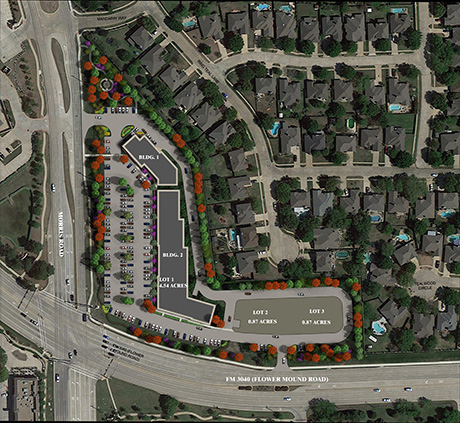 Commercial development moving to FM 3040, Morriss Road