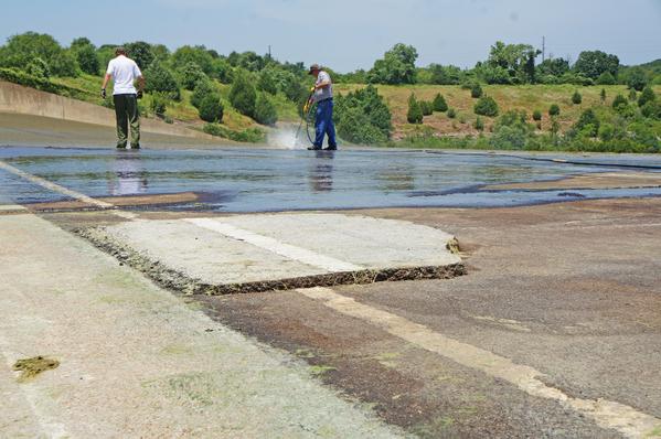UPDATE: ‘Dam Road’ being cleaned, Grapevine Lake gates open