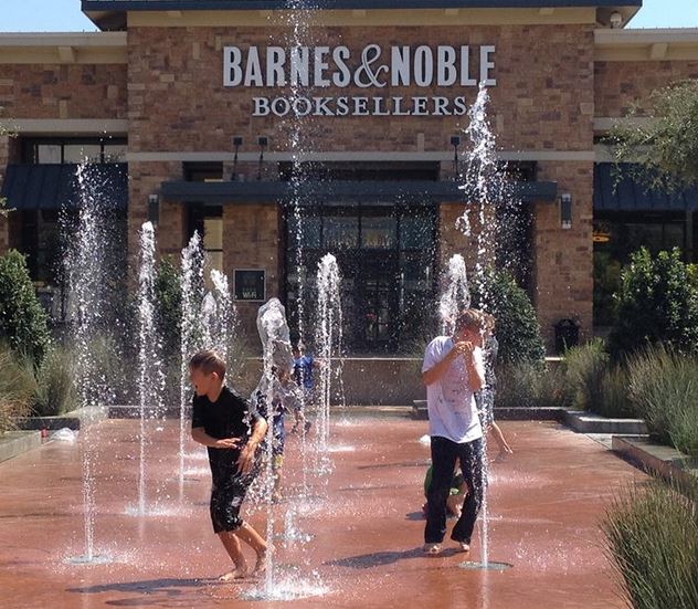 Splashing The Heat Away In Highland Village Cross Timbers