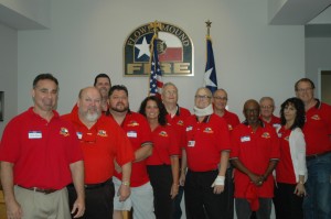 The Flower Mound Chaplain Corps hosted an appreciation luncheon for the town's police and firefighters last weekend (Photo Courtesy: Mike Liles).