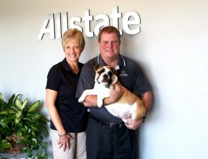 Keely and Scott Gorrill with Gracie.  (Photo by Foust Photography)