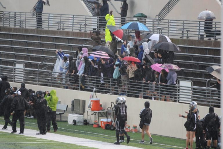 Rain threat to affect football schedule