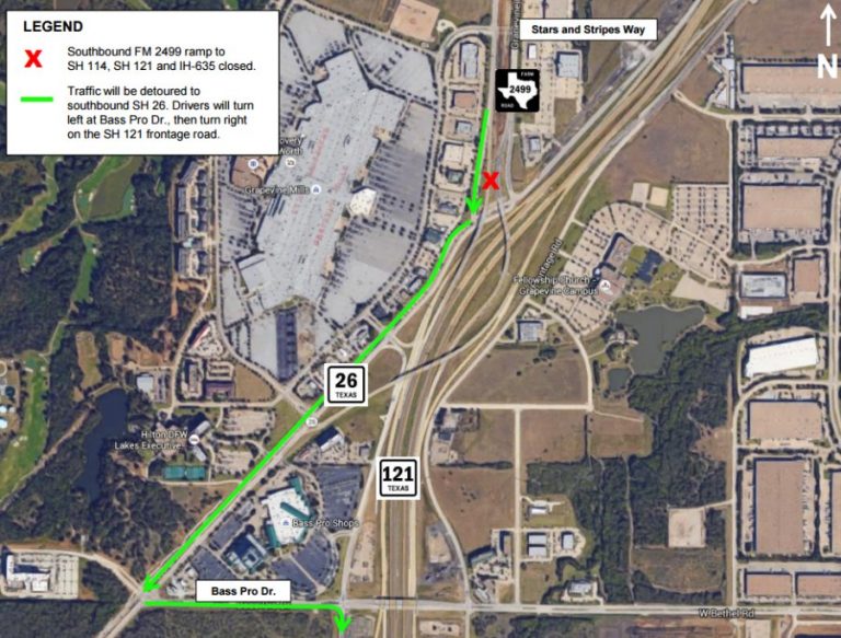 FM 2499 will close this weekend
