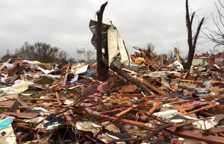 Town collecting gift cards for tornado victims