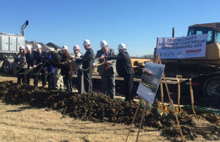 Groundbreaking held for courthouse