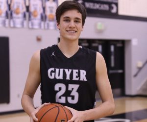 Guyer guard Jake Roberts averages 15-points per game as the Wildcats look to dominate. (Photo by Foust Photography)