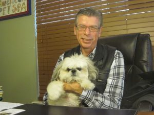 Marty Polasko, owner of American Pet Spa & Resort in Argyle.