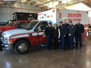 New ambulance at Fire Station #7 on Vintage Blvd.