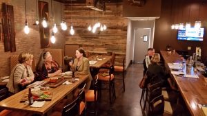 Savory Bistro's new bar area, known as the Concoction Room.