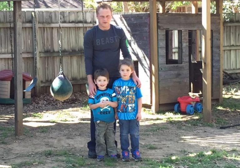 Missing children reunited with father