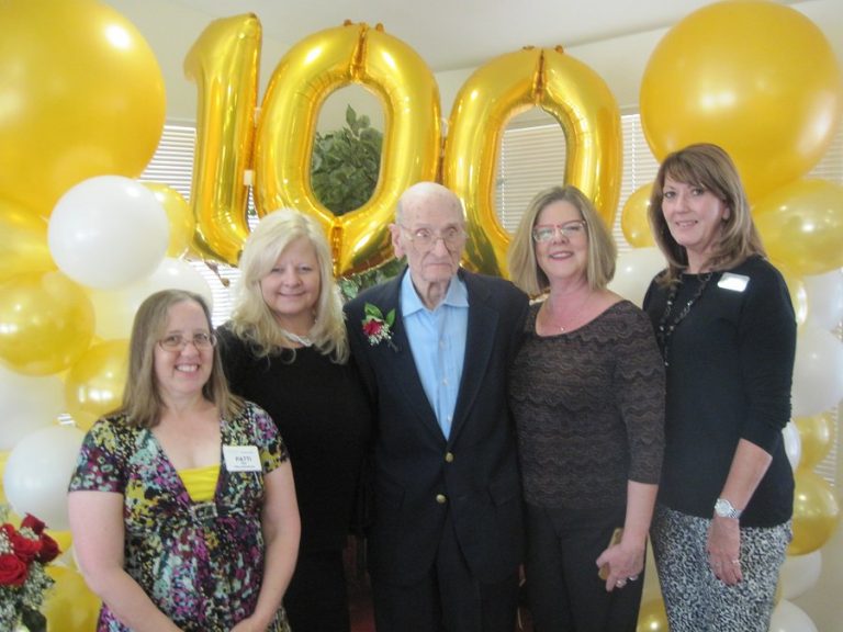 American hero celebrates 100th birthday