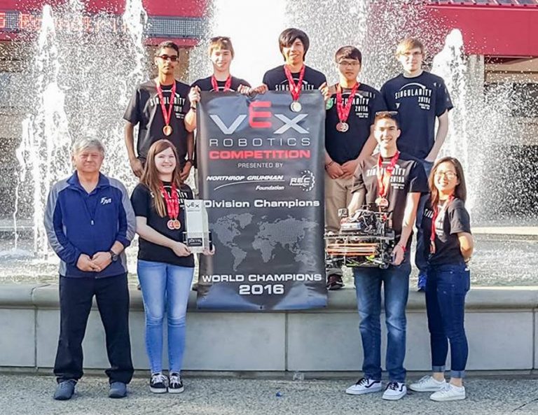 Flower Mound High School Robotics Team is full STEM ahead