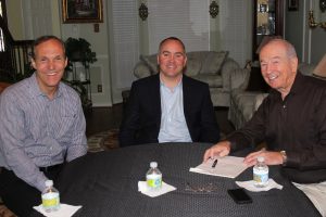 Richard Myers, founder of Realty Capital, Jimmie Archie, Managing Director of Realty Capital, and Bob Weir. (Photo and video by Netsky Rodriquez)