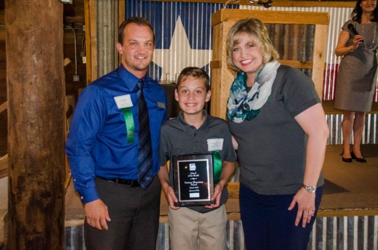 Chamber recognizes school, student of the month