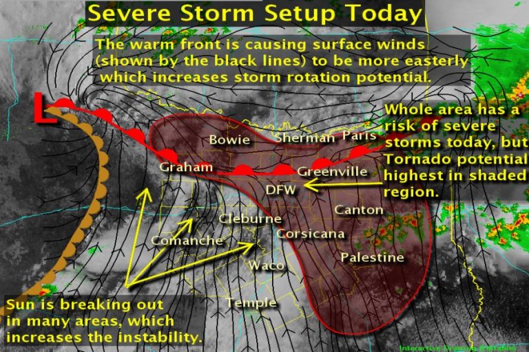 Severe weather expected