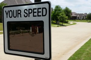 portable speed feedback sign lantana