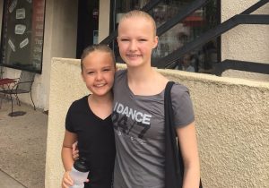 Rosie (left) and Ivy Adams are excelling in the world of ballet.