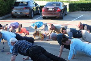 Fuzzy's Taco Shop in Flower Mound held a 22Kill event to bring awareness to PTSD in those who serve. (Photo by Netsky Rodriguez)