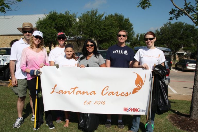 Volunteers prove Lantana Cares