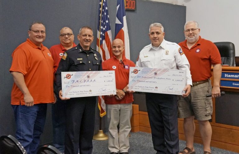Summit Club honors first responders