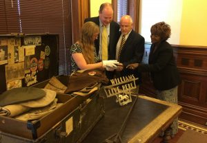 The Denton County Commissioners Court formally accepted the return of several thousand artifacts, documents, photographs and books that were previously held by the Collin County Historical Museum in McKinney.