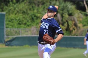 Flower Mound native Steven Bruce was signed by the red-hot Texas Rangers. (Photo courtesy Keiser University )