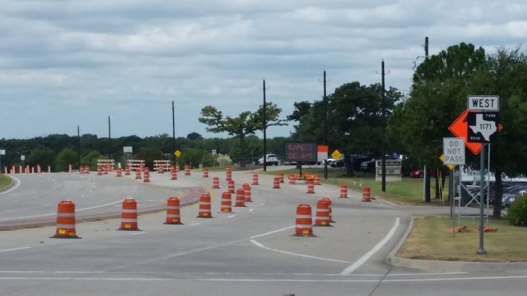 FM 1171 widening project nearly complete