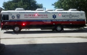 FMFD flower mound emergency task force vehicle