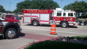FMFD flower mound fire truck