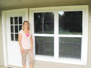 Holly Royer with Universal Windows Direct enjoys helping local residents improve their homes.