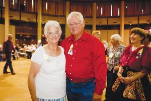 JoAn and Tommy Meyer of Double Oak say a little do-si-do is good for the body and soul. (Photo by Helen’s Photography)