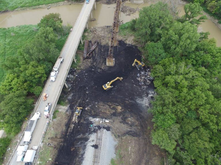 Derailment results in overnight closures of U.S. 377