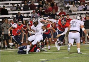 Guyer vs. McKinney on 10/28/16. (Photo by Robin Foley)