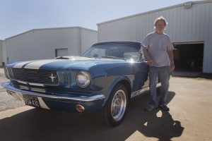 David Bell of Argyle spends his days under the hood of classic cars at Northwest Regional Airport. (Photo by Helen’s Photography)