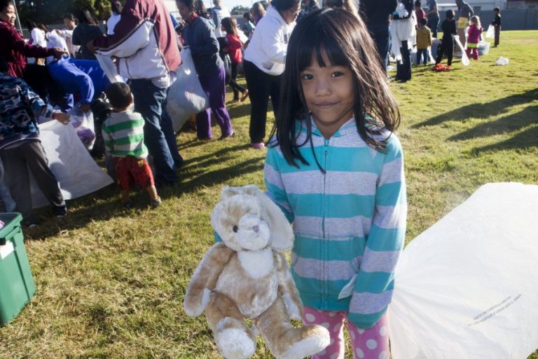 Refugees showered with blessings