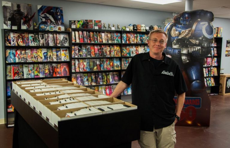Comic book shop fulfills childhood dream