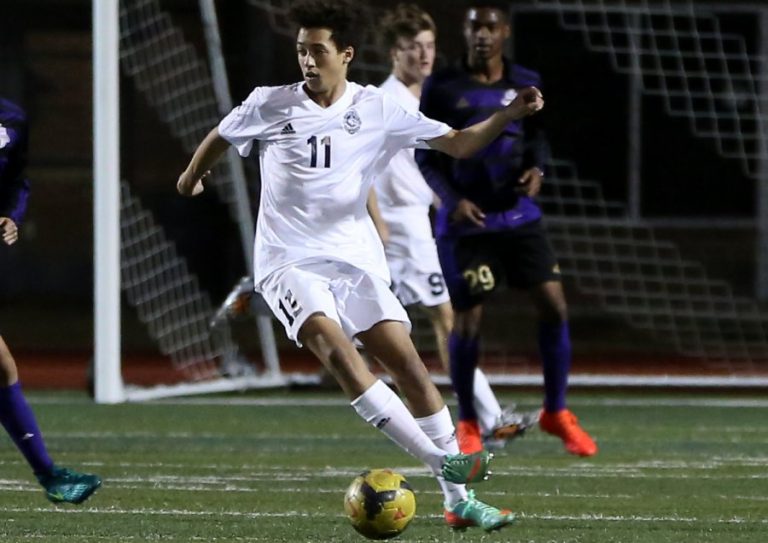 Area soccer teams on the attack