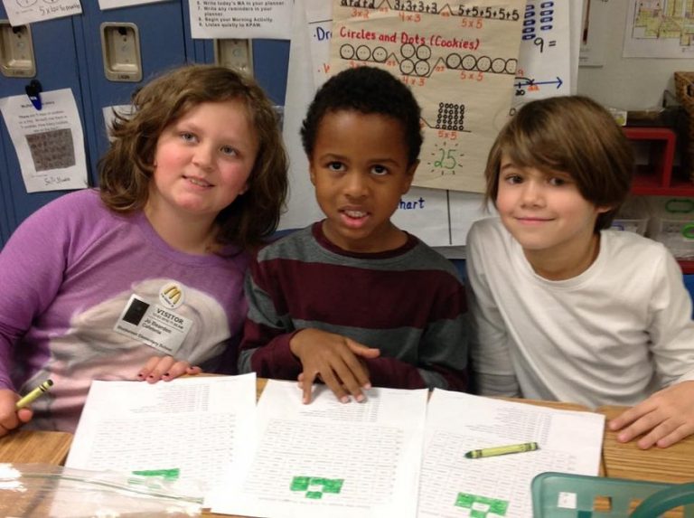 Shadow Ridge students tutor neighboring elementary school