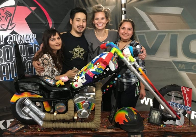 Local baker sculpts edible art for “Cake Hunters”